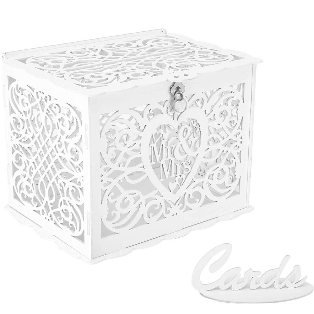 Money/Card Box with Sign